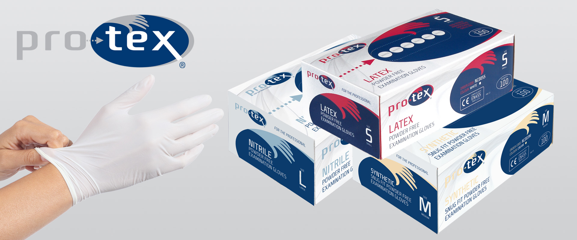Pro-tex brand and packaging